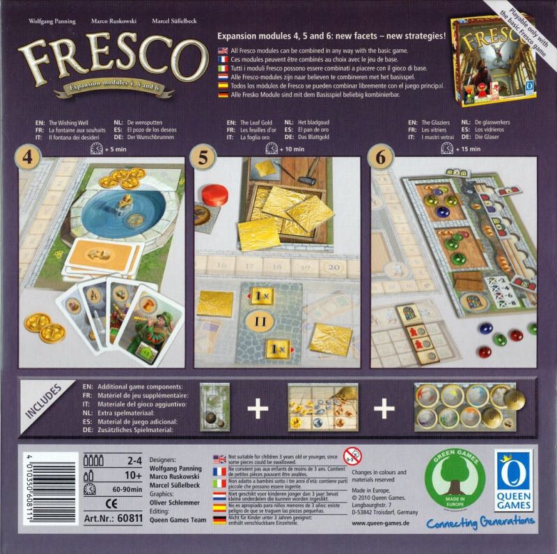 Fresco: Expansion Modules 4, 5, 6  board game collectible [Barcode 4010350608111] - Main Image 2