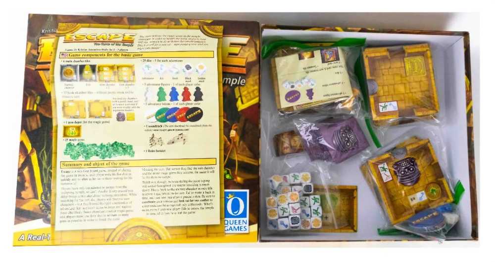 Escape: Curse of The Temple  (1-5) board game collectible [Barcode 4010350609019] - Main Image 3