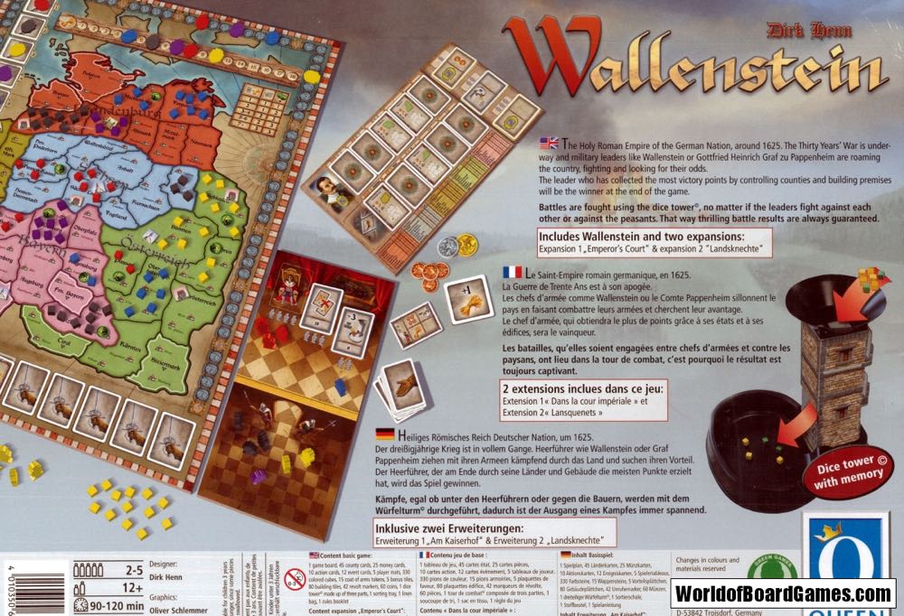 Wallenstein  (2-5) board game collectible [Barcode 4010350610053] - Main Image 2