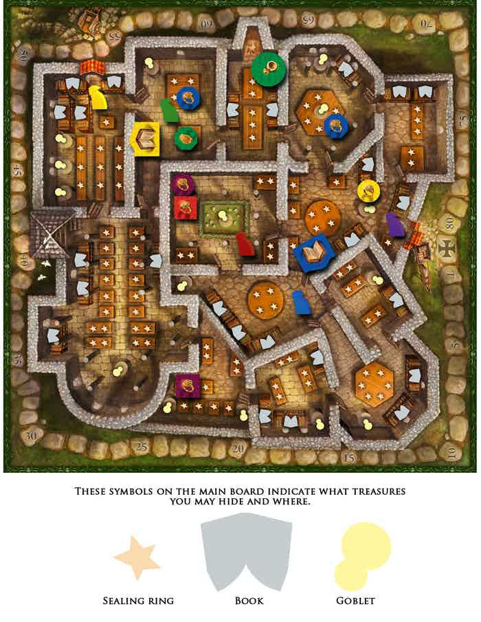 Templar - The Secret Treasures  (2-5) board game collectible [Barcode 4010350611111] - Main Image 4