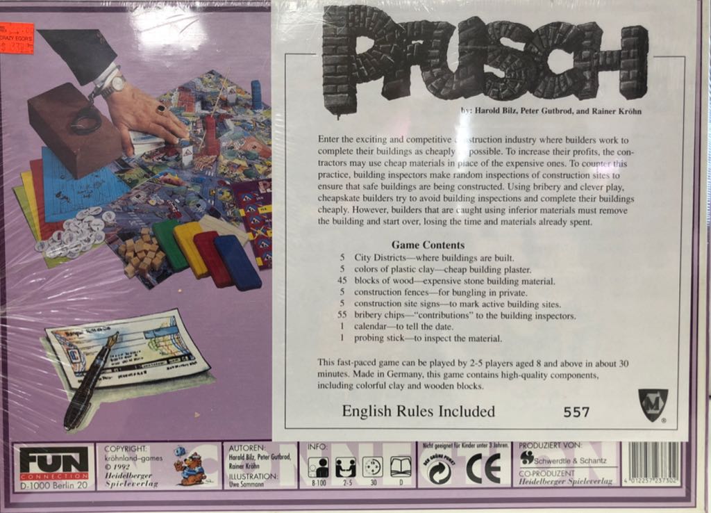 Pfusch  (2-5) board game collectible [Barcode 4012257237302] - Main Image 2