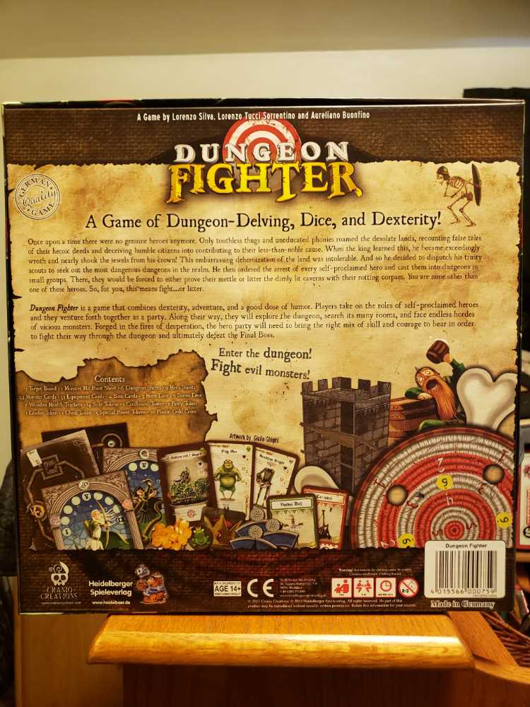 DUNGEON FIGHTER  board game collectible [Barcode 4015566000759] - Main Image 2