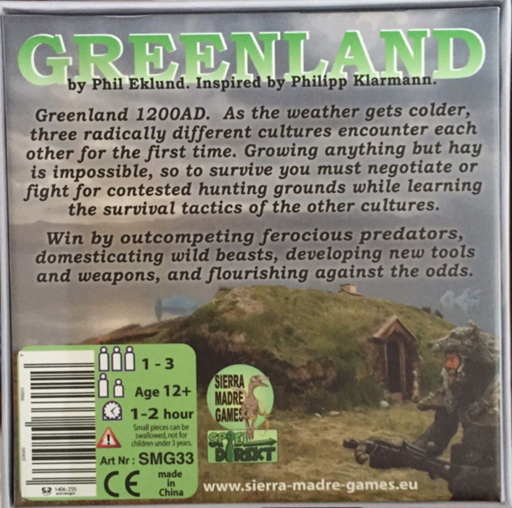Greenland  (1-3) board game collectible [Barcode 4015566005433] - Main Image 2