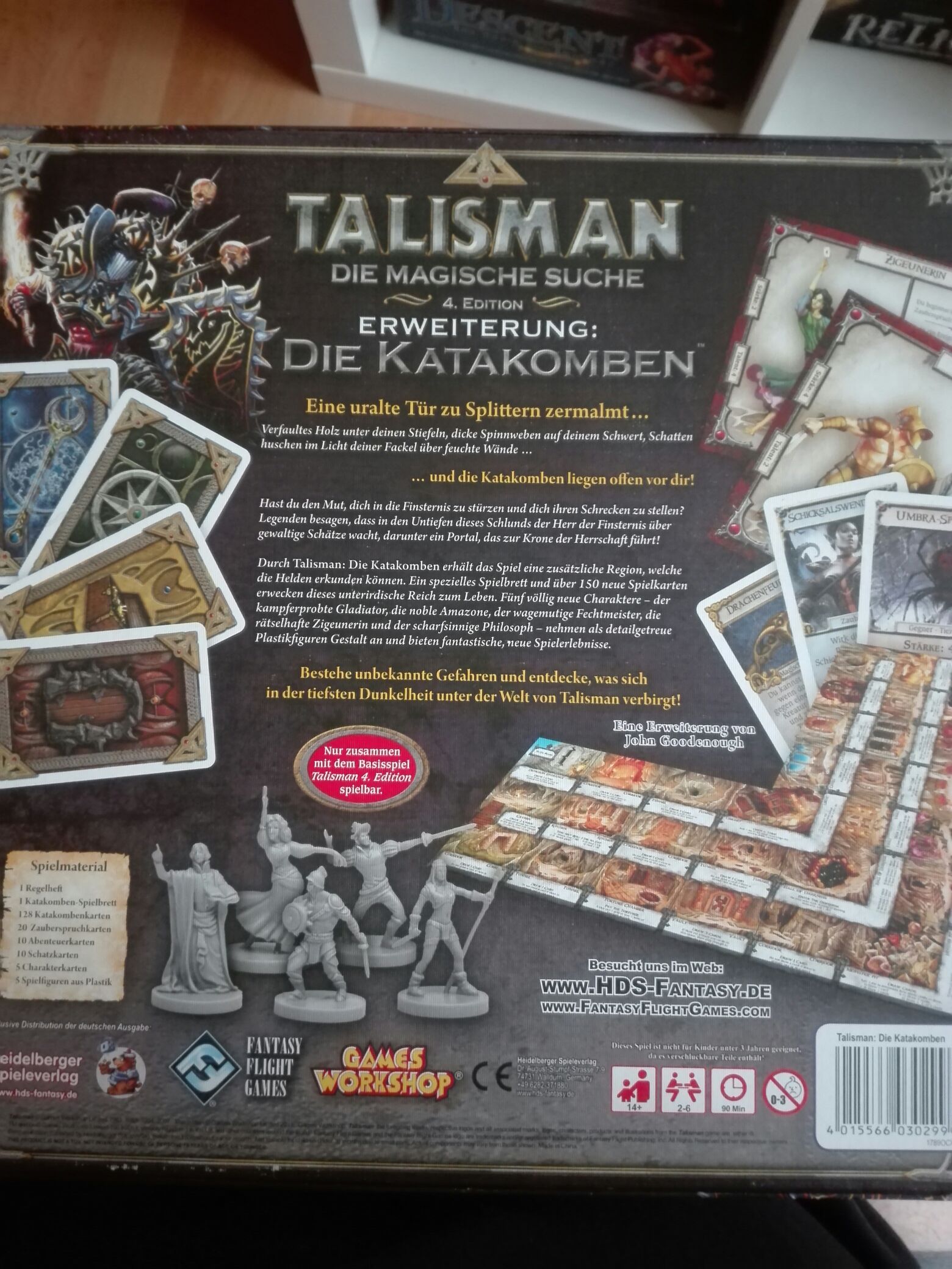 Talisman - Die Katakomben  board game collectible [Barcode 4015566030299] - Main Image 2