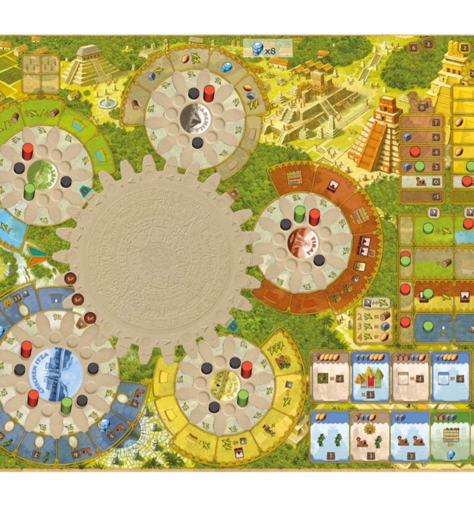 Heidelberger CZ025OKT12 - Tzolk’in, Der Maya-Kalender, Strategiespiel  (2-4) board game collectible [Barcode 4015566032583] - Main Image 2