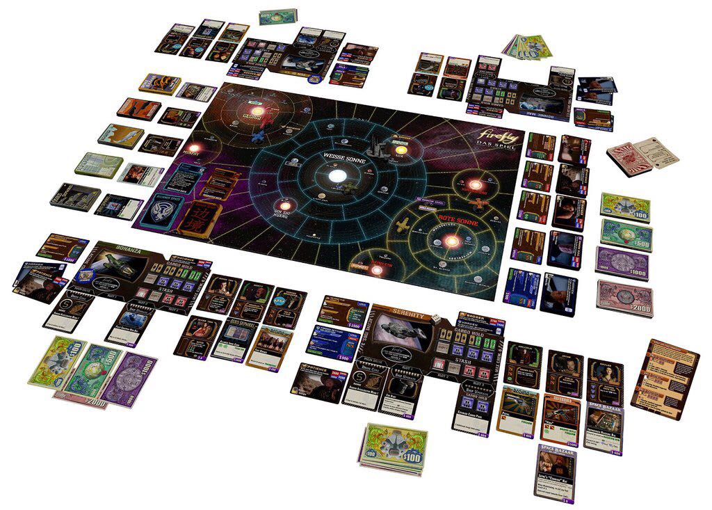 Heidelberger HE559 Firefly Das Spiel Deluxe Version  (1-4) board game collectible [Barcode 4015566032668] - Main Image 2