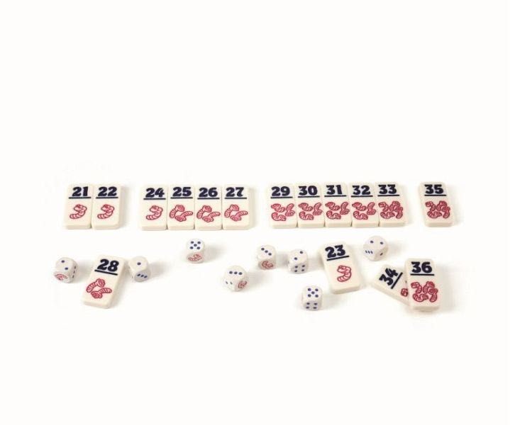 Heckmeck am Bratwurmeck (Pickomino)  (2-7) board game collectible [Barcode 4015682252001] - Main Image 3