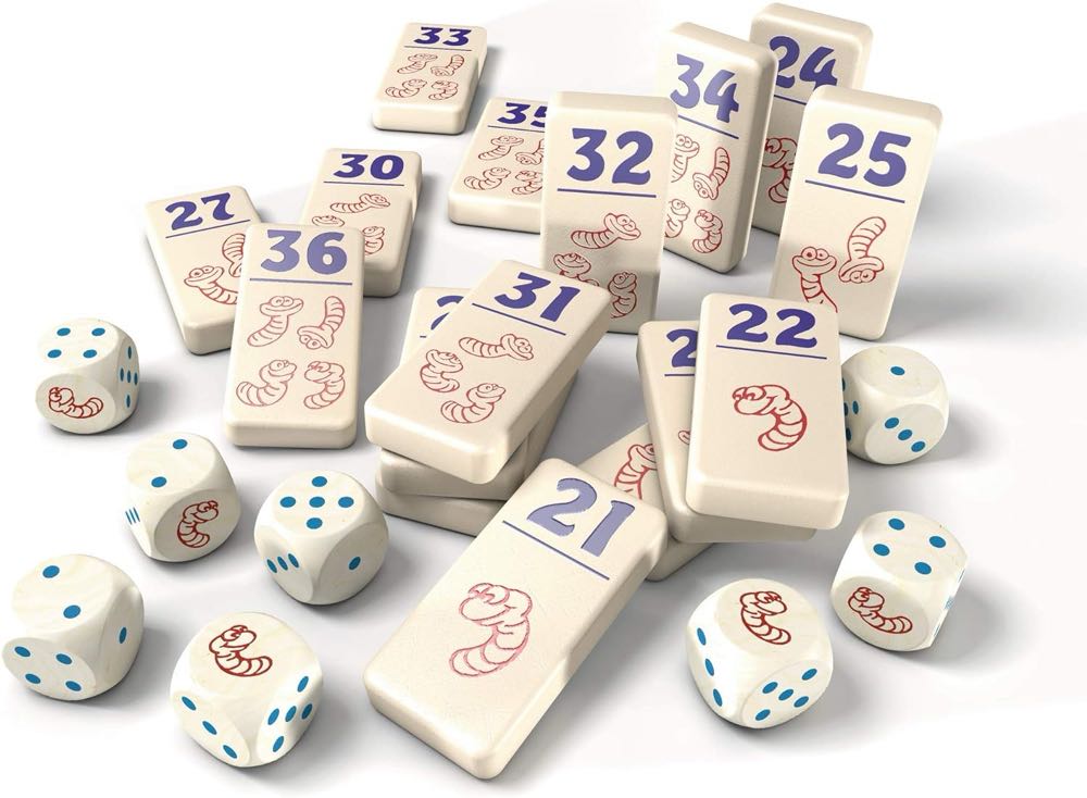 Heckmeck am Bratwurmeck (Pickomino)  (2-7) board game collectible [Barcode 4015682252001] - Main Image 4