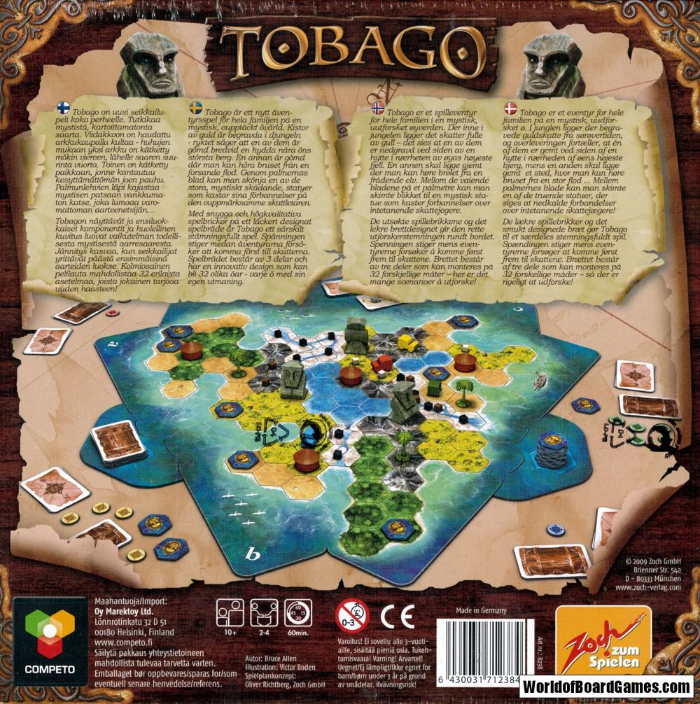 Zoch 601128400 - Tobago, Familienspiel  (2-4) board game collectible [Barcode 4015682284002] - Main Image 2