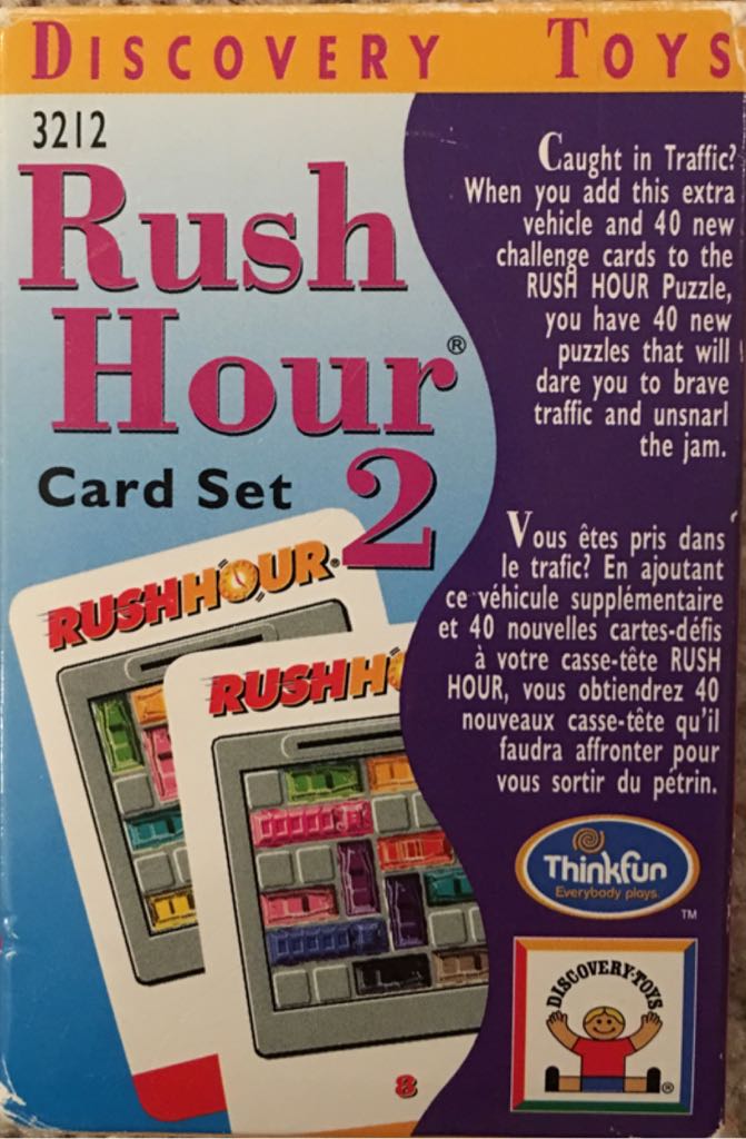 Rush Hour - Card Set 2  (1) board game collectible [Barcode 4018928550107] - Main Image 2