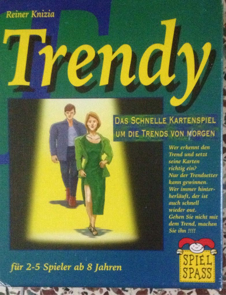 Trendy  (2-5) board game collectible [Barcode 4029518100114] - Main Image 1