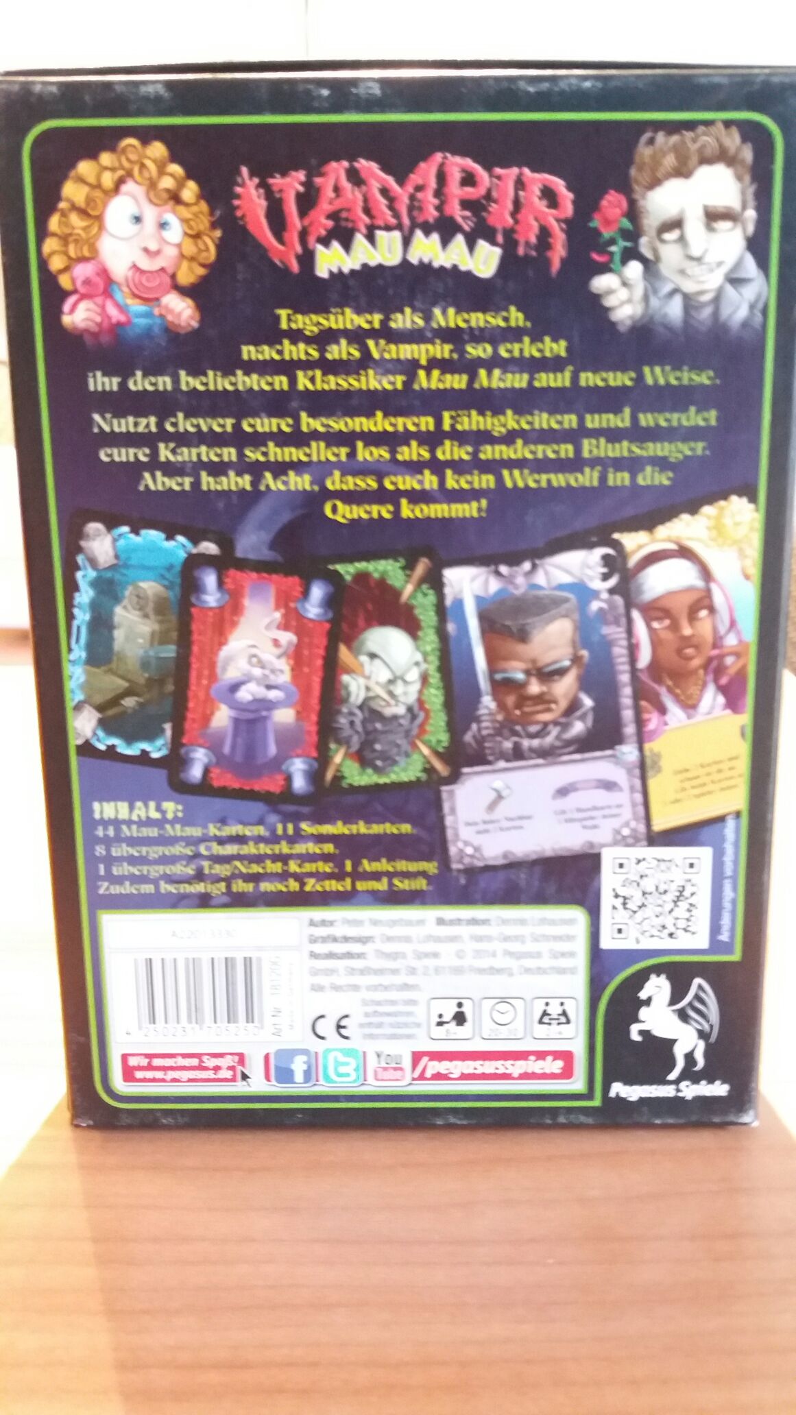 Vampir Mau Mau  (2-4) board game collectible [Barcode 4250231705250] - Main Image 2