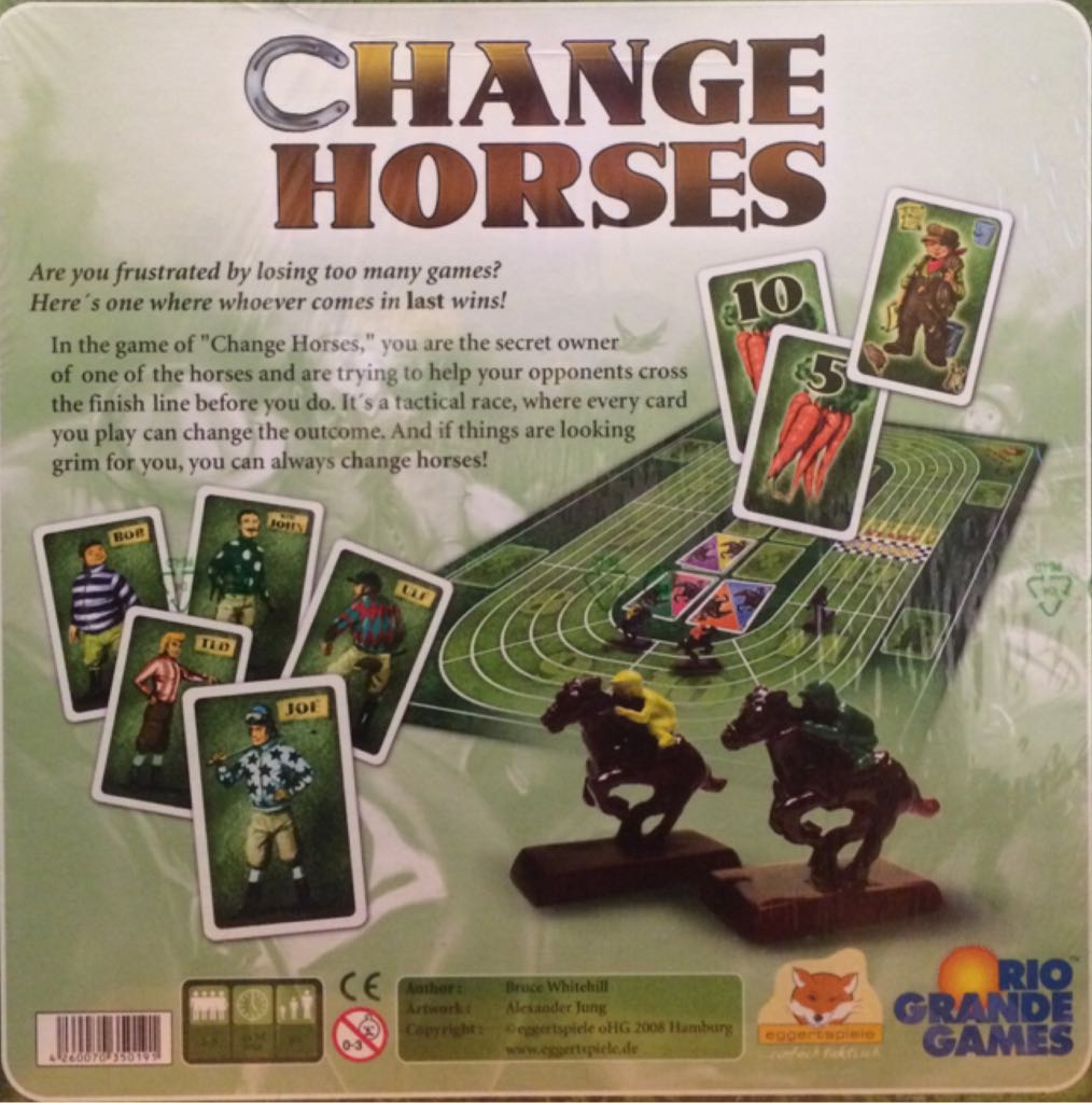 Change Horses  (2-5) board game collectible [Barcode 4260070350191] - Main Image 2