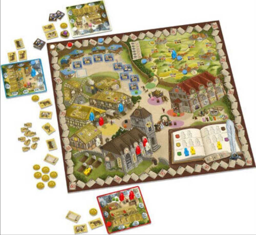 Village  (2-4) board game collectible [Barcode 4260070351167] - Main Image 4