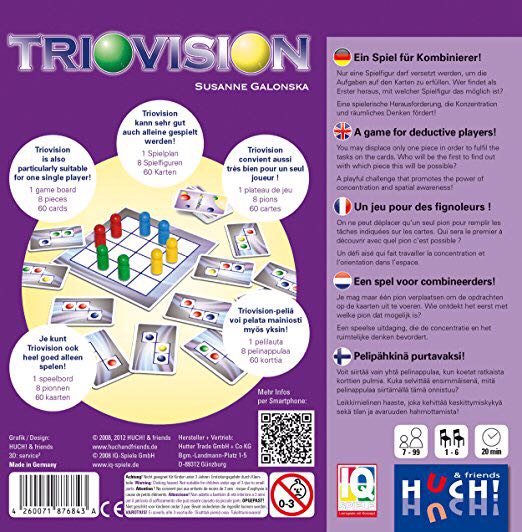 TrioVision  (4) board game collectible [Barcode 4260071876843] - Main Image 2