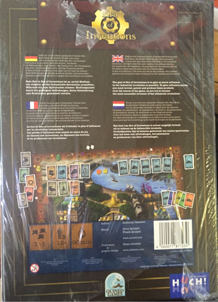 ERA OF INVENTIONS  (3-5) board game collectible [Barcode 4260071877239] - Main Image 2