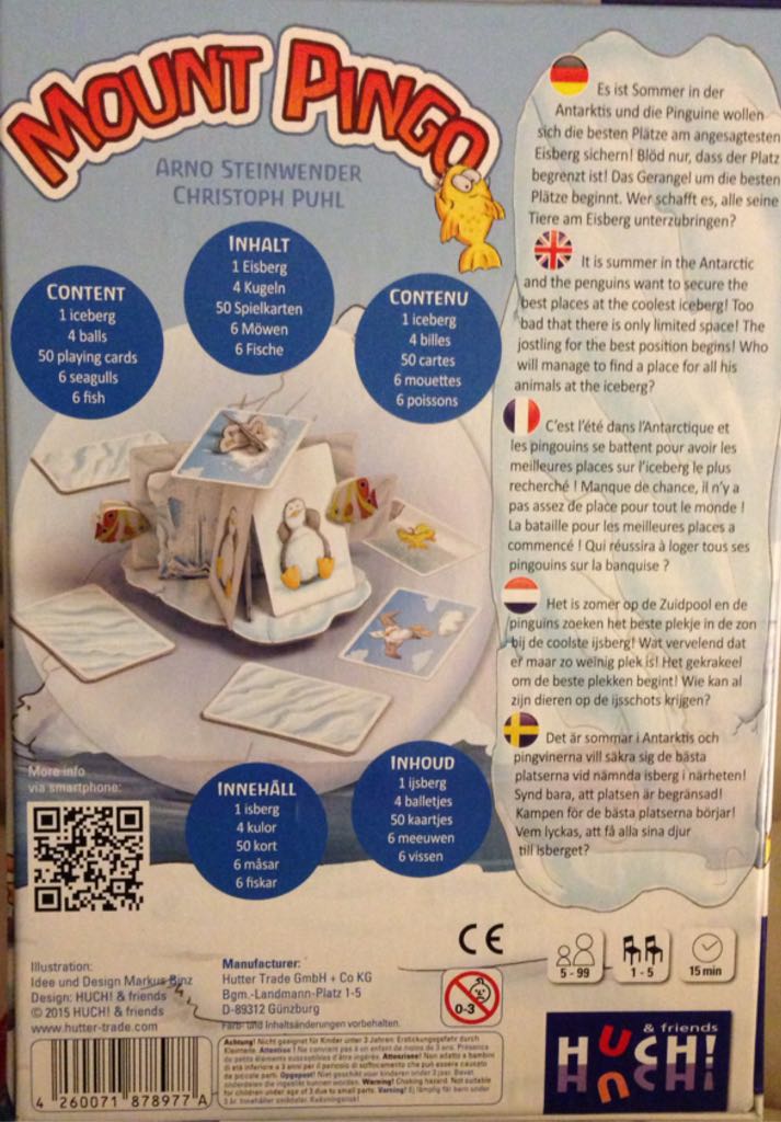 Mount Pingo  (1-5) board game collectible [Barcode 4260071878977] - Main Image 2