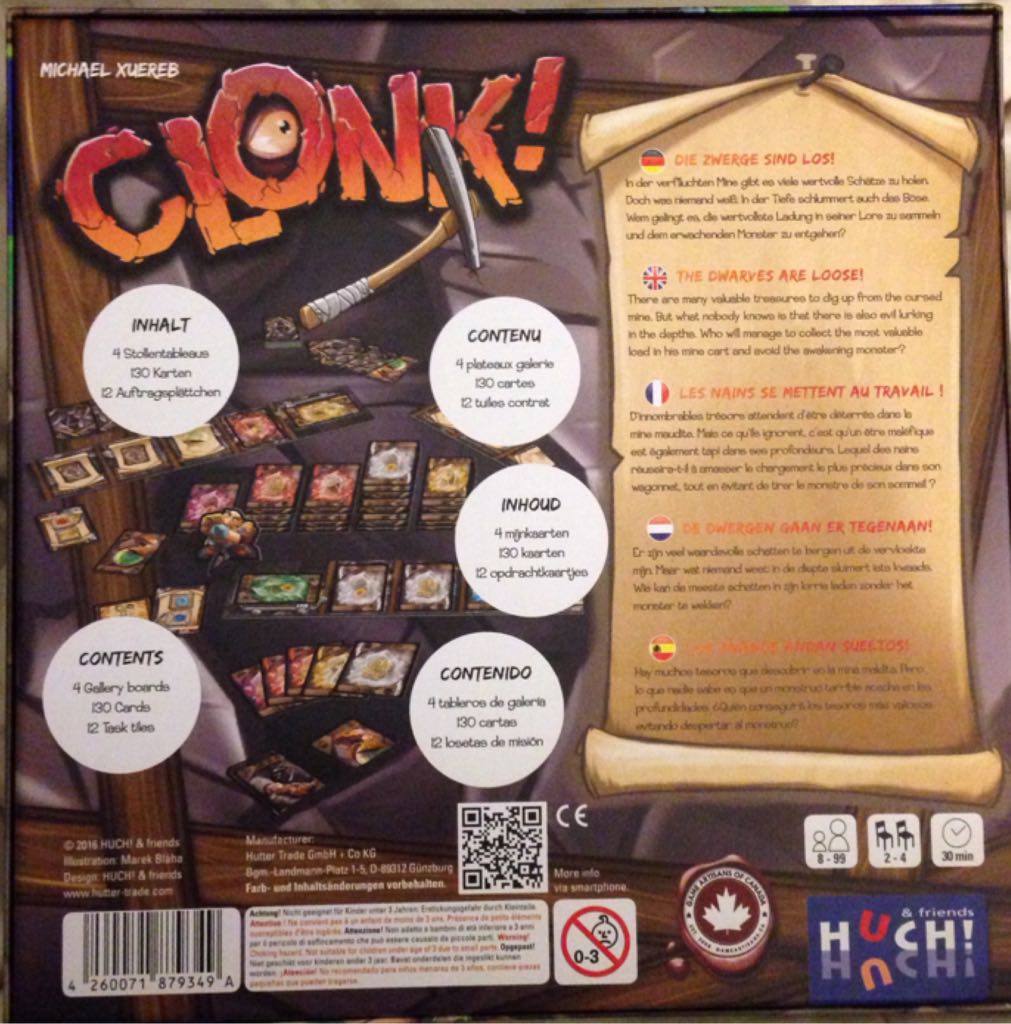 Clonk  (2-4) board game collectible [Barcode 4260071879349] - Main Image 2