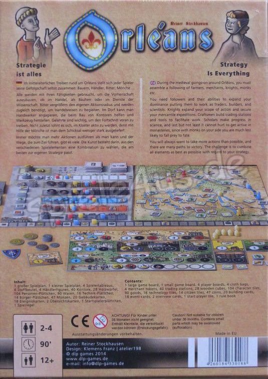 Orlans  (2-4) board game collectible [Barcode 4260184330188] - Main Image 2