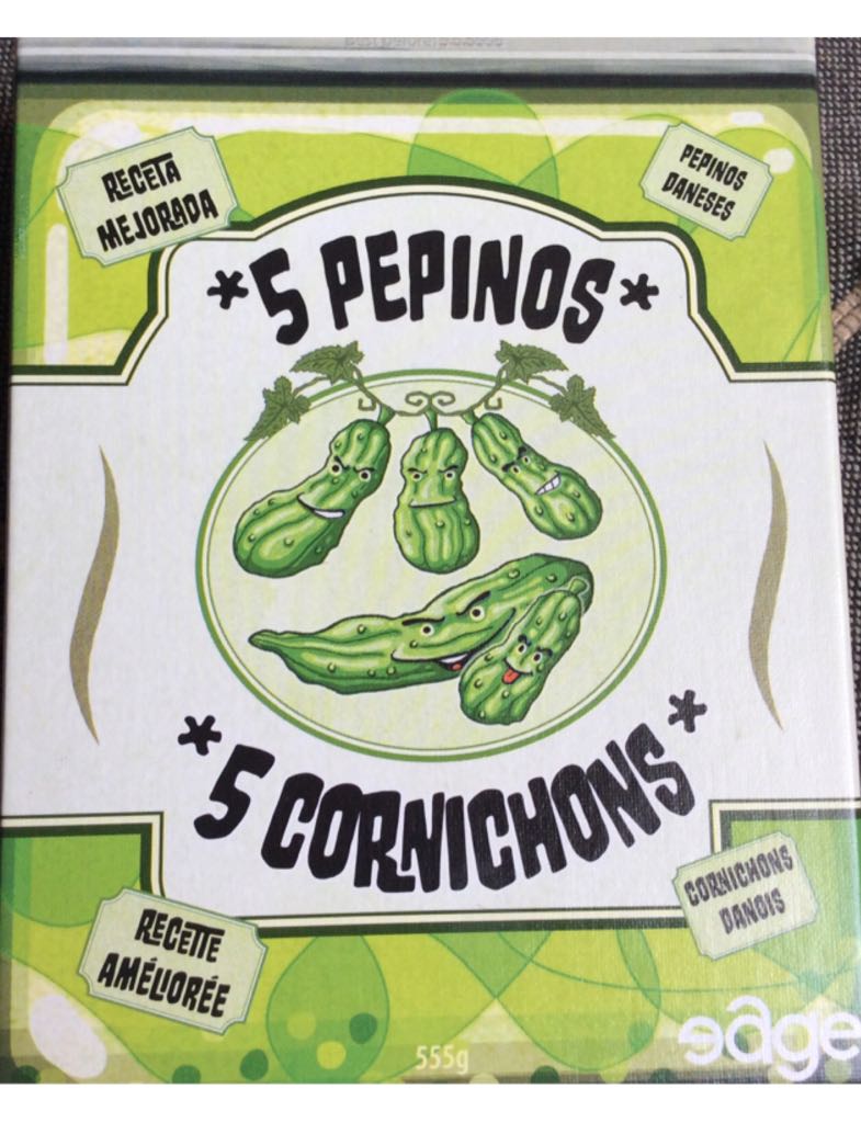 5 Cornichons  (2-6) board game collectible [Barcode 4260300450257] - Main Image 1