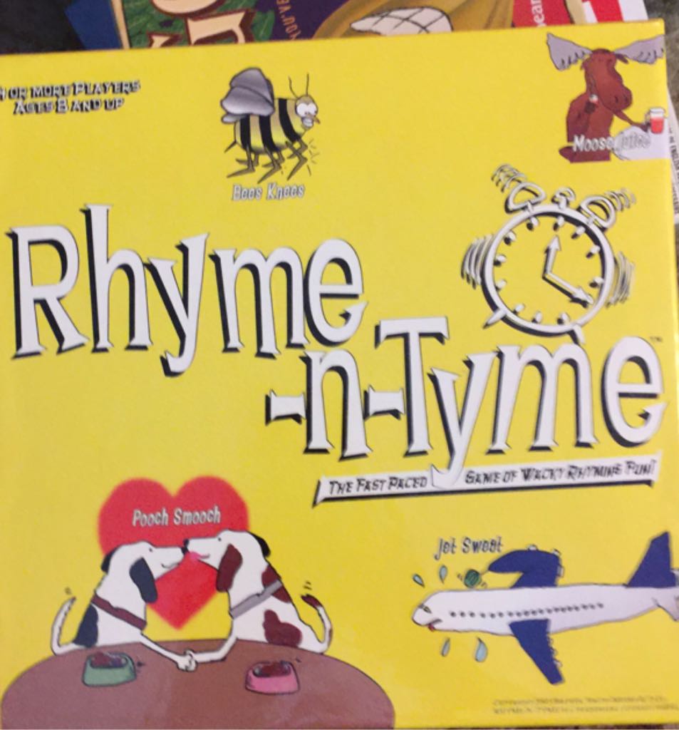 Rhyme/n-tyme  board game collectible [Barcode 470820625637] - Main Image 1