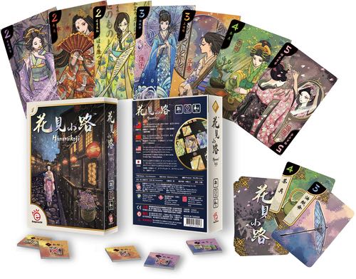 Hanamikoji  (2) board game collectible [Barcode 4713052640013] - Main Image 3