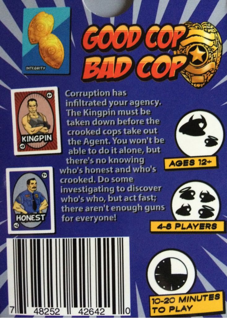 Good Cop Bad Cop  (4-8) board game collectible [Barcode 4772277426420] - Main Image 2