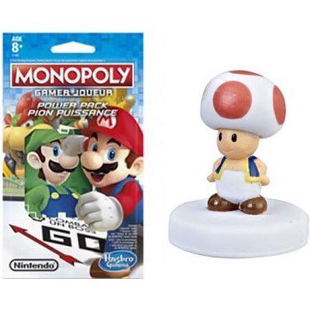 Monopoly Gamer Power Pack: Toad  board game collectible [Barcode 5010993439201] - Main Image 1