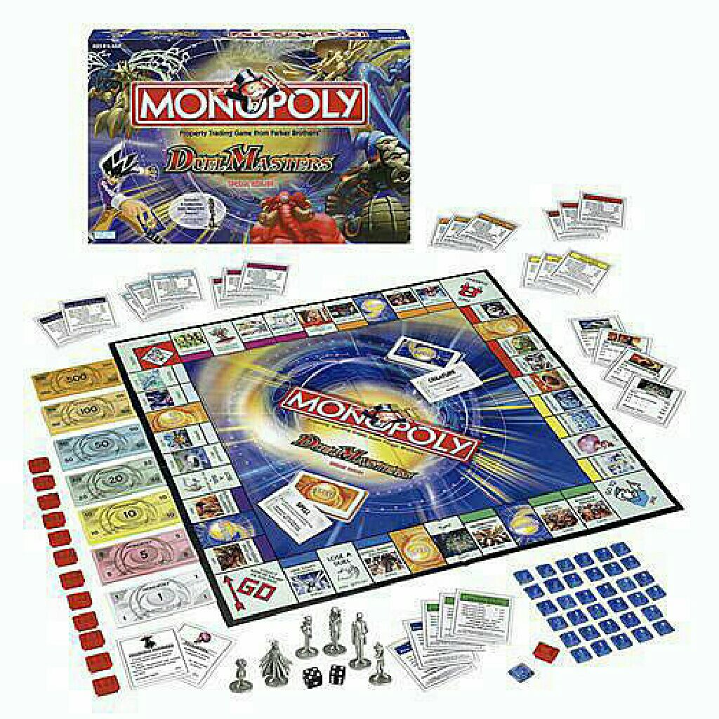 monopoly duel masters  (2-6) board game collectible [Barcode 5010994003968] - Main Image 2