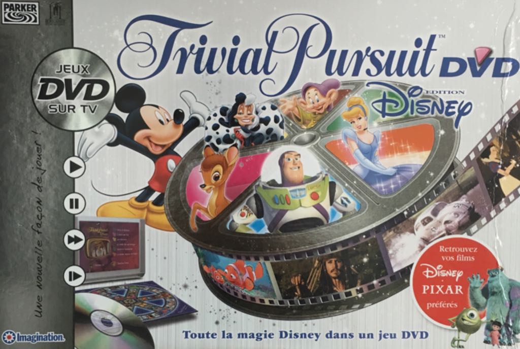 Trivial Pursuit Disney  board game collectible [Barcode 5010994080655] - Main Image 1