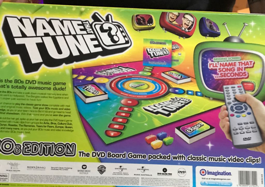Name that Tune -Game. Hasbro. Best Price  board game collectible [Barcode 5010994137922] - Main Image 2