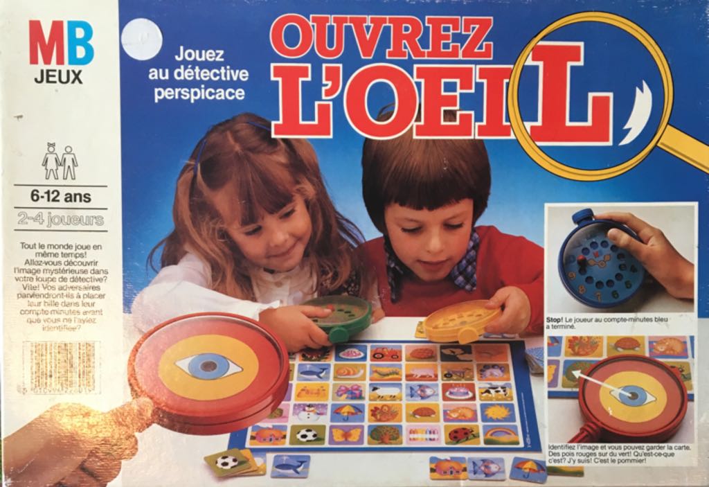 Ouvrez l’œil   board game collectible [Barcode 5010994228019] - Main Image 1