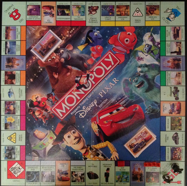 Monopoly - Disney Pixar  board game collectible [Barcode 5010994271930] - Main Image 2