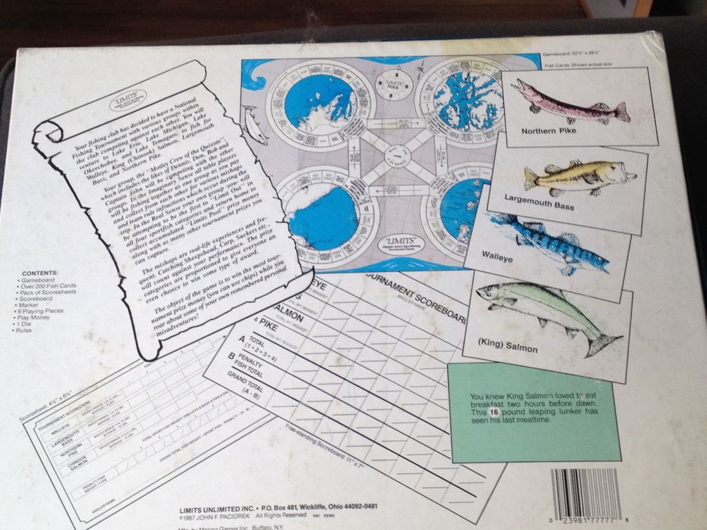 Limits   (2-6) board game collectible [Barcode 023981777778] - Main Image 2