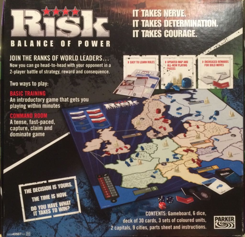 Risk - Balance of Power (Europe)  (2) board game collectible [Barcode 5010994328207] - Main Image 2