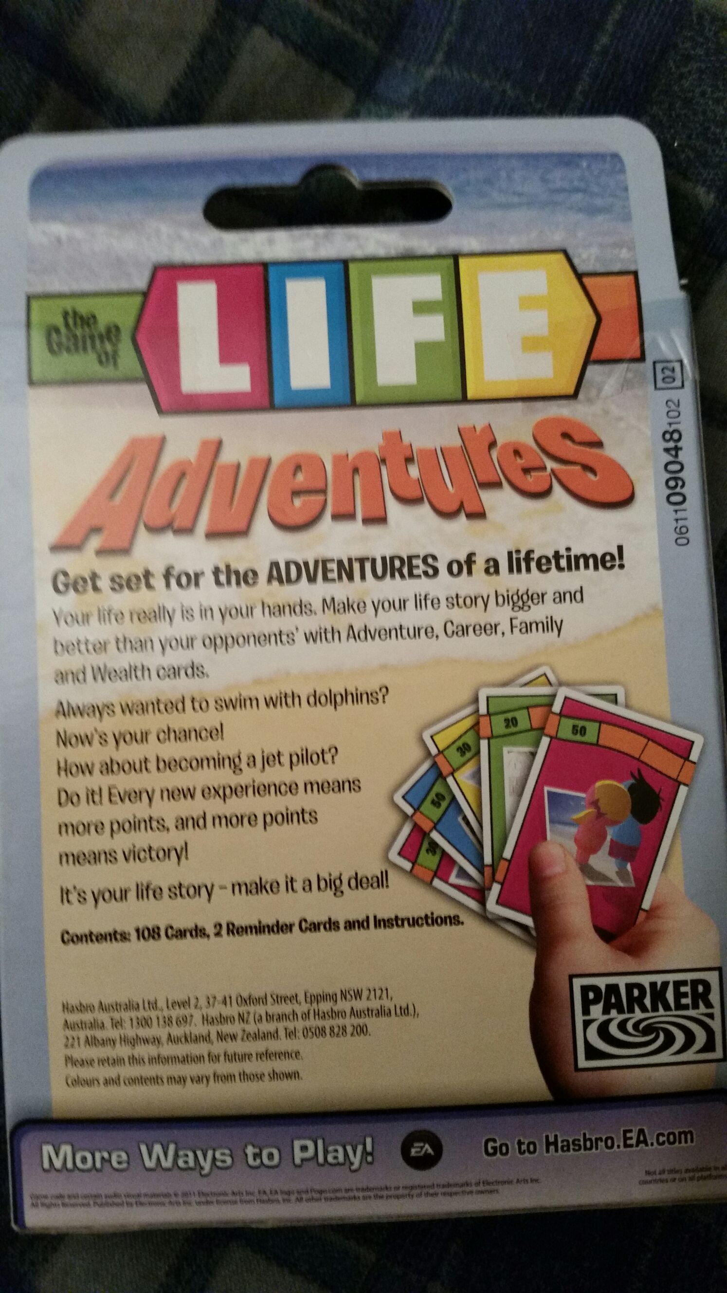 The Game of Life: Adventures  (2-4) board game collectible [Barcode 5010994540371] - Main Image 2