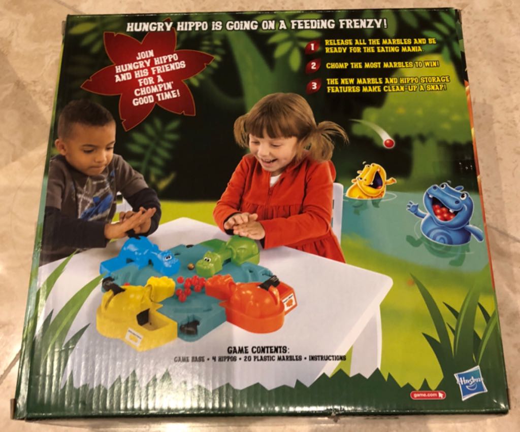 Hungry Hungry Hippos  (2-4) board game collectible [Barcode 5010994643133] - Main Image 2