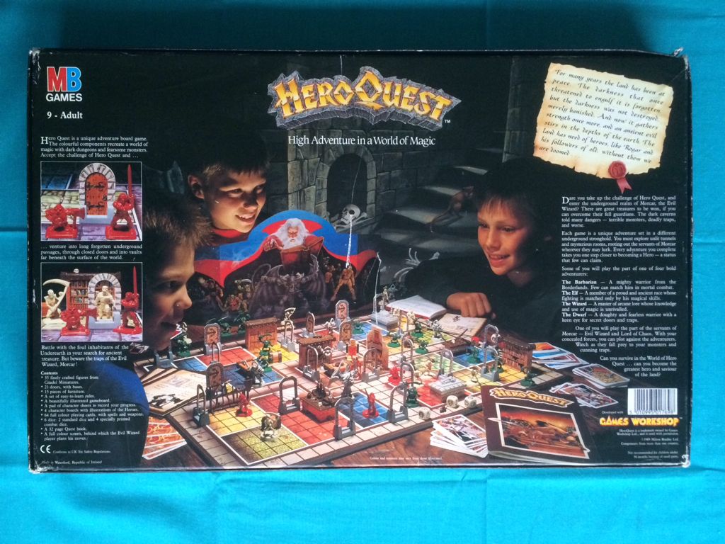 Hero Quest  (2-5) board game collectible [Barcode 5010995017698] - Main Image 2
