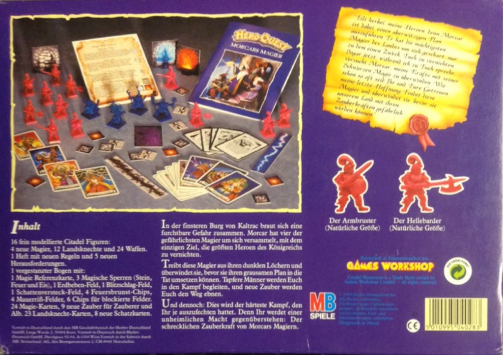 Hero Quest: Wizards of Mocar  (2 to 5) board game collectible [Barcode 5010995040283] - Main Image 2