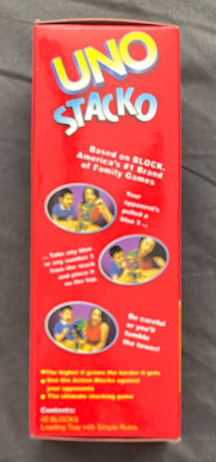 Mini Uno Stacko  (2-4) board game collectible [Barcode 5011363523667] - Main Image 2