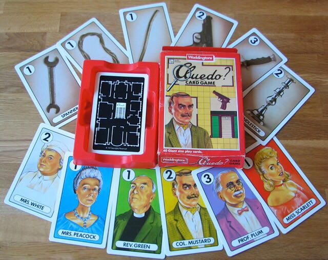 Cluedo Cards: CLUEDO?® CARD GAME  (2-4) board game collectible [Barcode 5011634337306] - Main Image 2