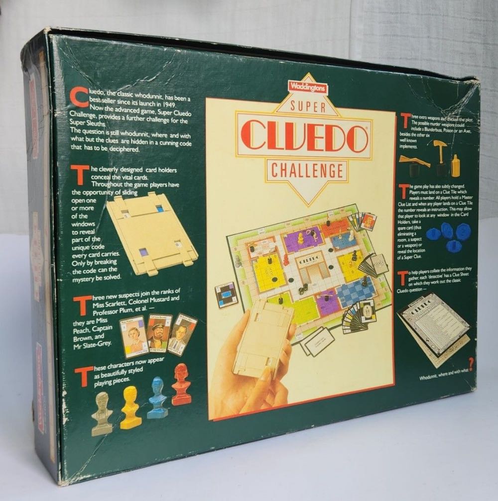 Cluedo Special: SUPER CLUEDO® CHALLENGE  (2-9) board game collectible [Barcode 5011634440365] - Main Image 2