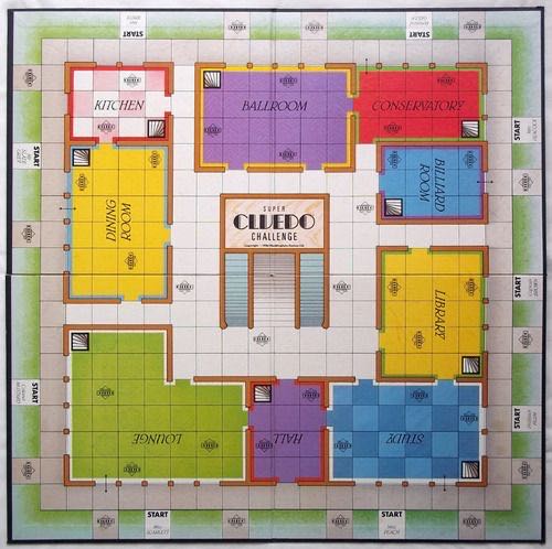 Cluedo Special: SUPER CLUEDO® CHALLENGE  (2-9) board game collectible [Barcode 5011634440365] - Main Image 3