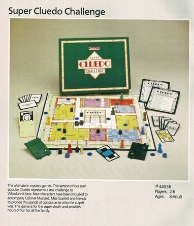 Cluedo Special: SUPER CLUEDO® CHALLENGE  (2-9) board game collectible [Barcode 5011634440365] - Main Image 4