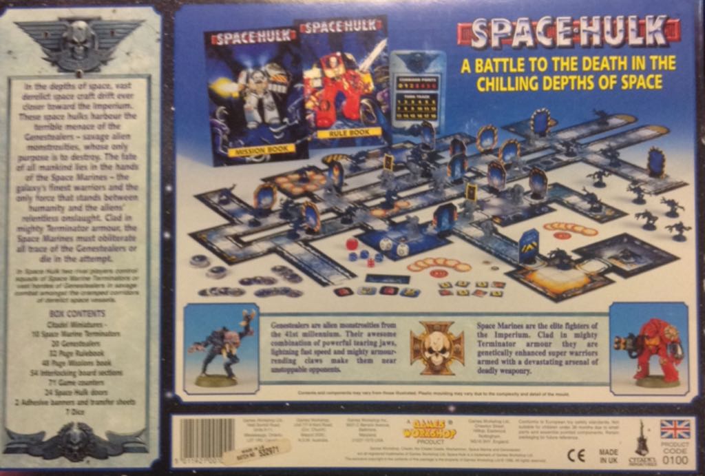 Space Hulk  (2) board game collectible [Barcode 5011921001002] - Main Image 2