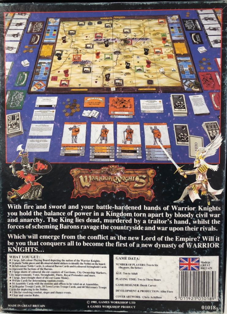 Warrior Knights  (2-6) board game collectible [Barcode 5011921010189] - Main Image 2