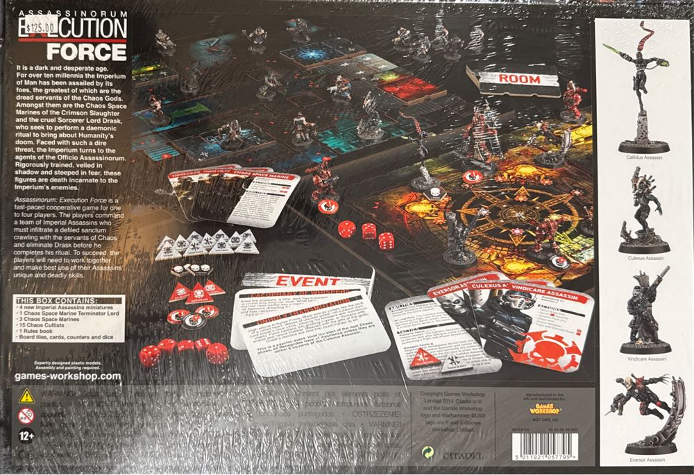 Assassinorum: Execution Force  (1-4) board game collectible [Barcode 5011921057795] - Main Image 2