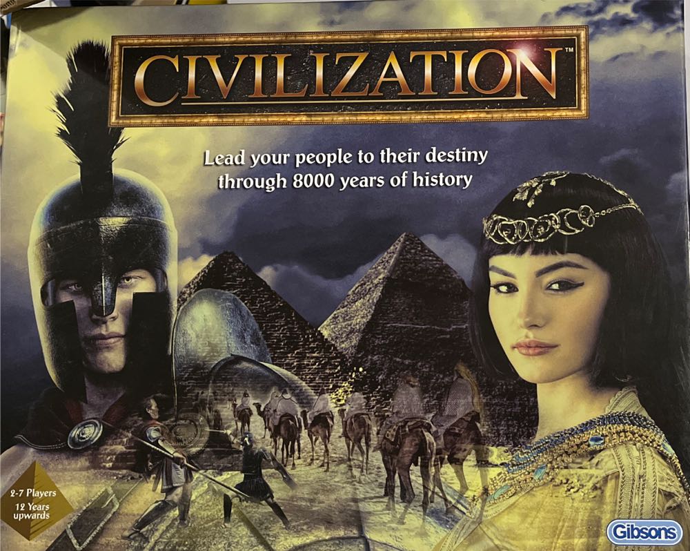 CIVILIZATION  (2-7) board game collectible [Barcode 5012269009842] - Main Image 2