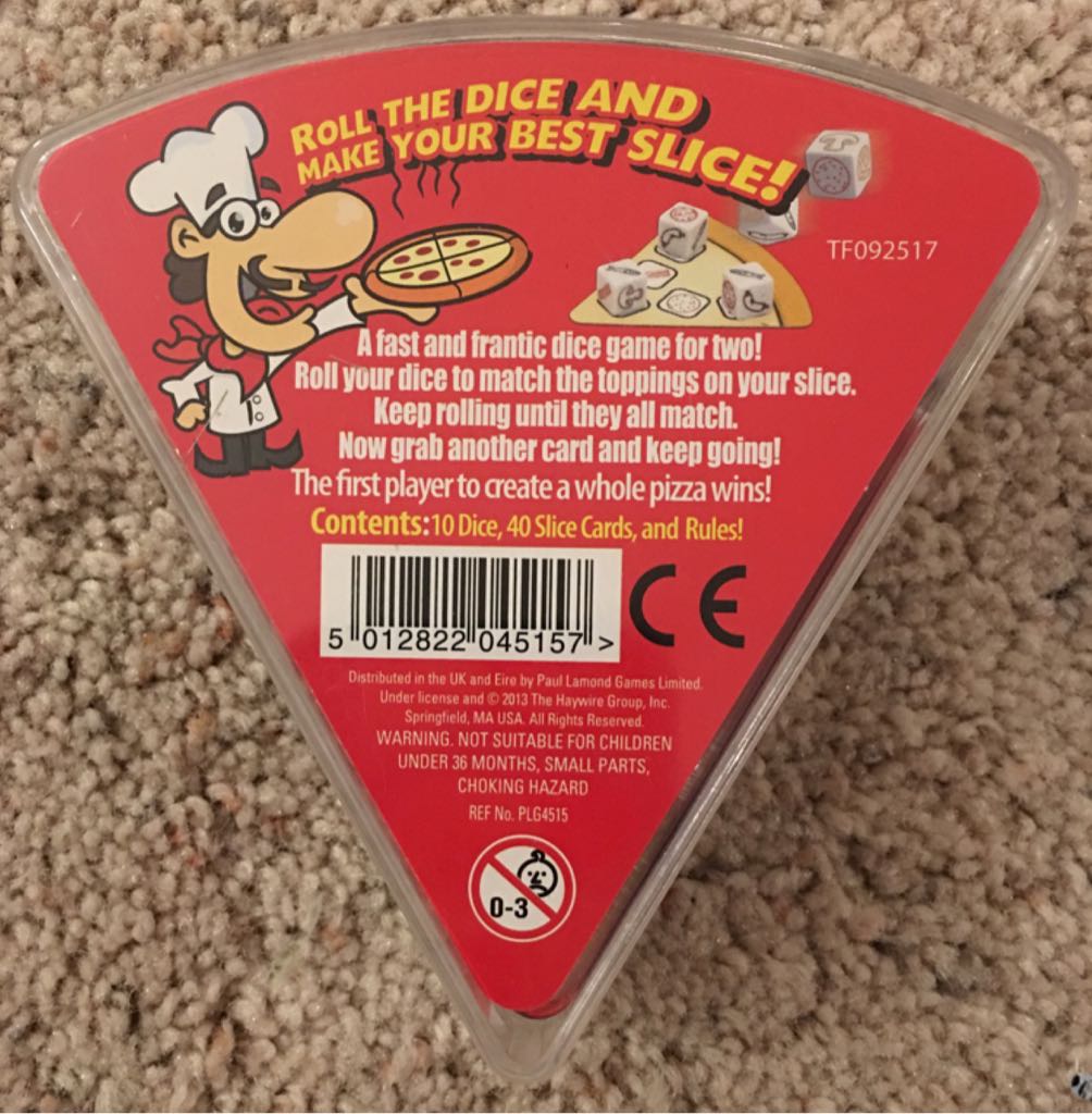 Pizza Party  (2) board game collectible [Barcode 5012822045157] - Main Image 2