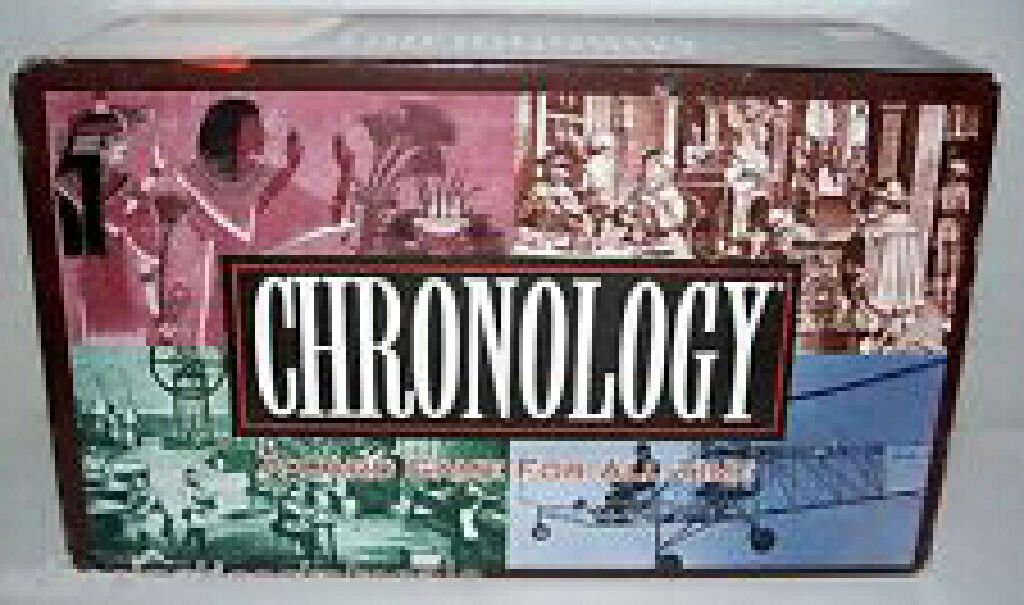 CHRONOLOGY: A Card Game for All Time  (2 to 8) board game collectible [Barcode 010563007811] - Main Image 1